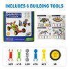 Caferria Kids Building Kit STEM Toys, 110 Pcs Educational Construction Engineering Building Blocks DIY Learning Set for Ages 3-10 Year Old Boys Girls, Best Gift for Children Creative Games Fun Play