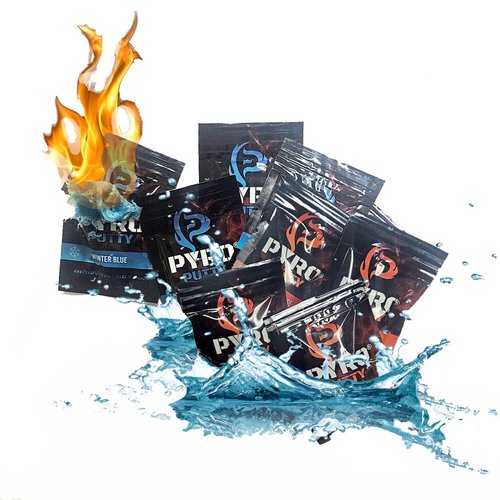 Phone Skope Pyro Putty: 50ct Single Use Survival Fire Starter, Waterproof Foil Packets, Easy Tear, Easy Ignite, Fire Starters for Campfires - Winter/Summer