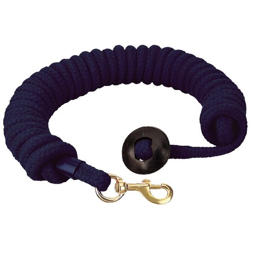 Weaver Leather Rounded Cotton Lunge Line, Navy, 3/4" x 25'