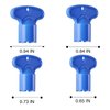 12 Pieces Moen Aerator Faucet Aerator Replacement for Sink Aerators and 5 Pieces Faucet Aerator Key Wrenches Removal Tool for Bathroom or Kitchen Sink