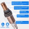 Yeoflagtrade 234-4622 13355 Oxygen Sensor Downstream Heated O2 Sensor Compatible with Lexus ES300, Pontiac Vibe, Toyota 4Runner Avalon Camry Corolla Matrix Paseo RAV4 Sienna Solara Tercel