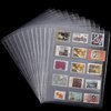 Stamp Collection Inserts - Collector Stamp Album 12 Sheets with 4 Mixed Sizes Single Side for Stamp Collection Binder Kit IS02MX112