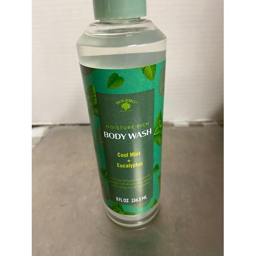 Bolero Beverly Hills Cool Mint + Eucalyptus Body Wash (2 EA 8 oz)