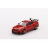 True Scale Miniatures Model Car Compatible with Nissan GT-R Tommykaira R RZ Edition Red 1/64 Diecast Model Car MGT00543