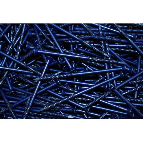 (50) Phillips Flat Head 1/4 x 5 Concrete Masonry Screws Tapcon Anchor