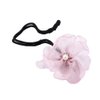 Pokinge 4Pcs Hair Bun Floral Hairband Hair Bun Maker Diy Hairstyle Tool Flower Headband Hair Curler Elegant Hair Accessories For Women Girls