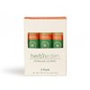 Herb’N Eden Peppermint Lip Balm Pack of 3 | Moisturizing and Soothing for Dry, Chapped Lips | 100% Natural Ingredients | Essential Oils