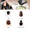 Instant Hair Dye Hair Color Shampoo Semi-Permanent Hair Shampoo - 10-Bag/Box (black)