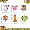 Farm Animals Theme Party Decorations One Number Balloons Farm Barn Animals Backdrop Banner Farmhouse Animals Decor Party Farm Animal Balloons 1st Birthday Party