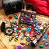 RICHNESS Pirate Treasure Jewels Jumbo Bling Diamonds Multi-Colored Treasure for Pirate Party Pack of 80pcs