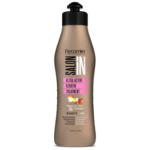 Saloon in Ultra Active Keratin and Collagen Treatment 17.6 Oz.