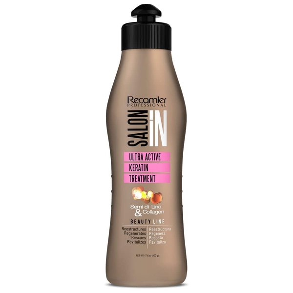 Saloon in Ultra Active Keratin and Collagen Treatment 17.6 Oz.