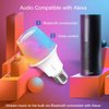 Sengled Solo RGBW Bluetooth Light Bulb Speaker Multi Color Changing LED Light Bulb 60W Equivalent Dimmable App Controlled E26 Smart Music Bulb, Compatible with Alexa via Bluetooth Connection