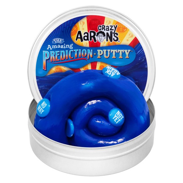Crazy Aaron’s Amazing Prediction Thinking Putty® - 4" Tin - Collectible Limited Edition - Non-Toxic Sensory Play Putty - Never Dries Out - Creative Toy