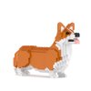 JEKCA Welsh Corgi 02S-M01B (2023 Version) | Plastic Building Blocks | Age 14+