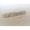 Generic 2 1/2 inch white gray platinum marbled alligator hair clip barrette