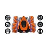Lexibook - Crosslander Glow-in-The-Dark Radio Control car, Remote Control, Rechargeable, Electronic Action Game, Orange/Black, RC21