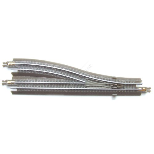 BIBNY T-Gauge Model Trains 1:450 Scale Right Hand One Way Turnout 90mm