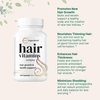 Hair Growth Vitamins Complex, 120 Capsules | 14-in-1 Formula with 5,000mcg Biotin, Collagen, Keratin, Vitamin C, Saw Palmetto & More | Vitaminas Para El Cabello | Promotes Natural Growth & Thickness