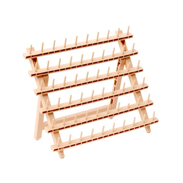 Laflare Braid Rack 60 Spools, PP Braiding Hair Stand, Thread Rack, Sewing Organizer, Quilting, Embroidery - Versatile Extension Holder