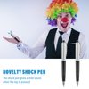 STOBOK2pcs Shocking Pen Prank Toy Electric Ballpoint Pen Joke Toy Halloween Electric Shocking Pen Party Funny Game for Kids Adults