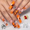 32Pcs Halloween Nail Charms 3D Spider Nail Charm Silver Gold Red Spider Nail Jewelry Gems Shiny Alloy Designs Halloween Nail Charm Set or Acrylic Nails Supplies DIY Gothic Nail Art Decorations
