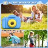 Desuccus Kids Camera Toys Christmas Birthday Gifts for Boys and Girls Kids Toys 3-9 Year Old HD Digital Video Camera for Toddler 5 Puzzle Games with 32GB SD Card (Blue)