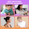 400Pcs Bobby Pins Brown, Cyluer Bobby Pin, 2 Inch Premium Bobby Pins Secure Hold & Pain Free For Women Girls and Kids, Invisible Wave Hair Pins Bulk With Storage Case, Suitable For Various Hairstyles