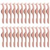 26 Pieces False Eyelashes Applicator Tool - FEITA Professional Falses Eyelash Extension Stainless Steel Clip Remover Tweezers for Lashes Application and Removal Supplies (Rose Gold)