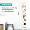 Personalized Kids Canvas Growth Chart, Height Chart, Growth Chart Banner, Nursery Decor, Kids Room Decor