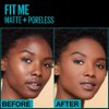 Maybelline Fit Me Matte + Poreless Liquid Foundation Makeup, Mocha, 1 fl. oz.