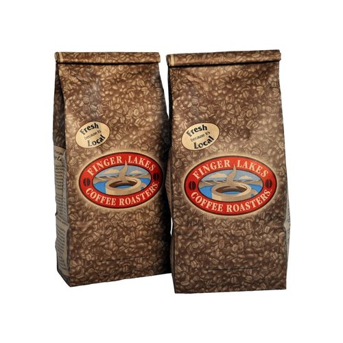 Finger Lakes Coffee Roasters, Dark Chocolate Coffee, Whole Bean, 16-ounce bags (pack of two)