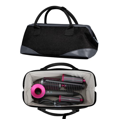 ，BUBM Hair Tools Travel Bag for Shark Flexstyle Carrying Case Portable Shark Hair Air Wrap Dryer Case Waterproof Dustproof Flat Curling Iron Travel Organizer