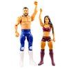 WWE Andrade vs Zelina Vega Battle Pack Series #62 with Two 6-inch Articulated Action Figures & Ring Gear