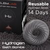 XLEMLAB H2 Hydrogen Bath Bombs – Molecular Hydrogen Tablets for Bath,H2 Water Soaks, Relaxing Post-Exercise Routine, Muscle Recovery,Gift for Men, 4 Packs Gray