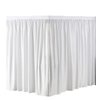 Ruffled Dorm Sized Bed Skirt Twin XL-College Dorm Bed Skirt - Extra Long Dorm Room Bed Skirt - Extended Bed Skirt Twin XL Perfect for College Loft Beds - White Dorm Bed Skirt (Twin XL/32 Drop)