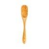 Restaurantware Dojo 4.7 Inch Matcha Spoon 1 Durable Wooden Teaspoon - With Hanging Hole Heat-Resistant Natural Bamboo Wooden Spoon For Tea Scoop And Mix Green Tea Spice Salt Or Sugar