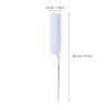 Highlighting Clip Comb, Teasing Foiling Salon Straightening Hair Clip Styling Weaving Rat Tail Parting Combs for Unisex Styling, Weaving, Parting (Lavender)