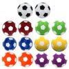 Qtimal 14 Pack Table Soccer Foosballs Replacement Balls, Multicolor 36mm (1.42") Official Foosball Tabletop Game Ball, Foosball Accessory Replacements for Home Recreation Room Foosball Table