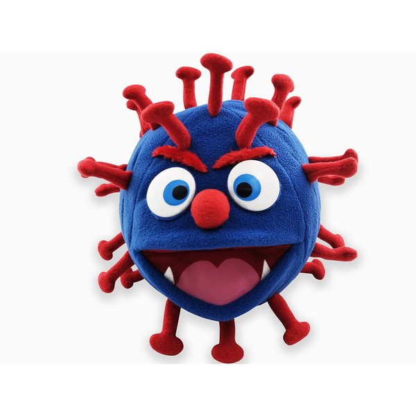 Puppet Pals Professional Muppet Style COVID Virus Plush Hand Puppet