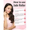 Gua Sha Face Roller Tools: Jade Roller Facial Tools for Skin Care - Facial Massager for Face, Eyes, Neck, Relieve Fine Lines and Wrinkles