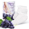 SULADEC Moisturizing Foot Mask with Grape Seed Oil and Shea Butter, Hydrating Foot Masks for Dry Cracked Feet, Dry Skin Moisturizer for Soft and Smooth Touch Feet - Men Women - 7 Pairs