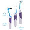 Tooth Stain Remover Tool Oral Care Cleaning Kit with LED Light for Dentist, Family Oral Cleaning, Dental Scraper Tooth Pick Hygiene Set with Mouth Mirror - Easy to Carry and Use