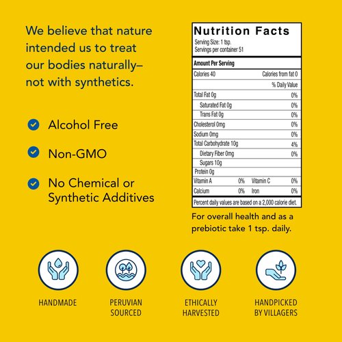 North American Herb & Spice YacoPower - 8.5 fl oz - Organic Yacon Syrup