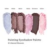 MilleFée Painting Shadow Palette 09 Almond Blossom, Eyeshadow Palette, Warm Deep, Cruelty-Free, Smudge-Proof, Smooth Powder, High Blendable, High Pigmented