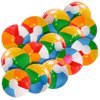 Lamnhin 12'' Beach Ball for Kids - 14 Pack Beach Balls Bulk Inflatable Pool Beach Balls Bulk Hawaiian Tropical Theme Party Decorations Favors Supplies