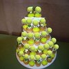 Gyufise 36Pcs Tennis Cupcake Toppers Sports Ball Tennis Cupcake Picks Tennis Theme Birthday Cake Decorations for Baby Shower Kids Birthday Party Cake Decorations Supplies