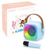 Jeefu Karaoke Machine for Kids, Toys For 3-12 Years Old Girls Gifts, Kids Karaoke Microphone Machine Toy, Best Fun Christmas Birthday Gifts For 5 6 7 8 9 10 11 Years Teens Girl Boys Blue