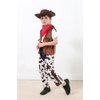 Dressy Daisy Baby Boys Western Style Cowboy Halloween Costume Dress Up Party Outfit Set with Vest and Hat Size 6-12 Months