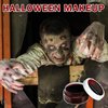 LZXLUKGIR Special Effects Makeup Kit,Fake Scar Wax Sfx Makeup Kit,Clown Makeup Kit,Coagulated Blood,Stippling Sponge,Spatula,All in One Halloween Makeup Kit for Zombie Cosplay Makeup Paint